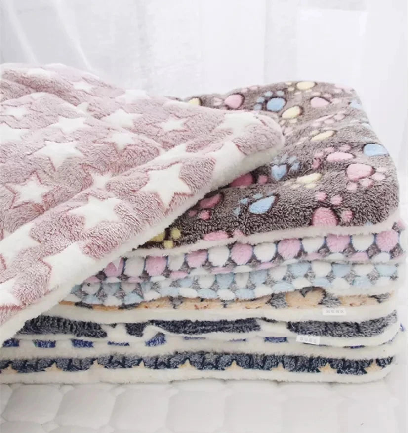 Cat Sleeping Mat - Warm Soft Plush Fleece