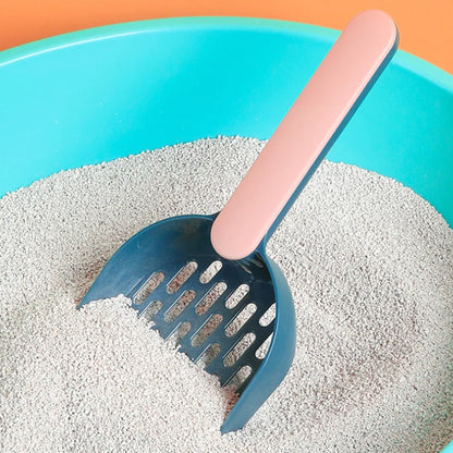 Cat Litter Scoop - Plastic Shovel With Base