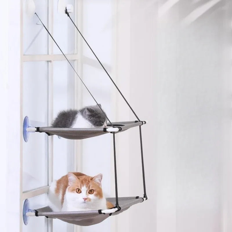 Cat Window Perch - Hammock Bed Hanging Mount Suction Cup