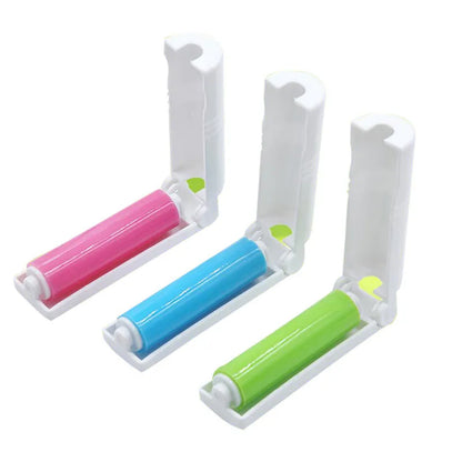 Foldable Lint Roller - Sticky Pet Hair Remover, Washable And Reusable