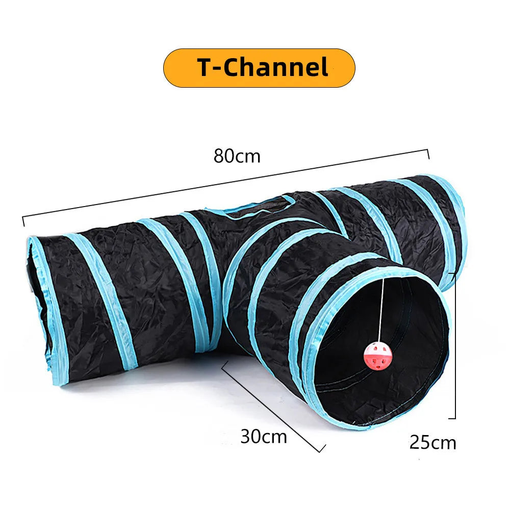 Cat Tunnel Play Tunnel Foldable Cat Tunnel