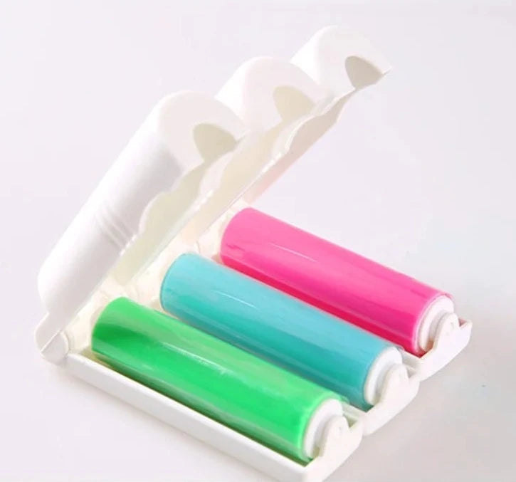 Foldable Lint Roller - Sticky Pet Hair Remover, Washable And Reusable