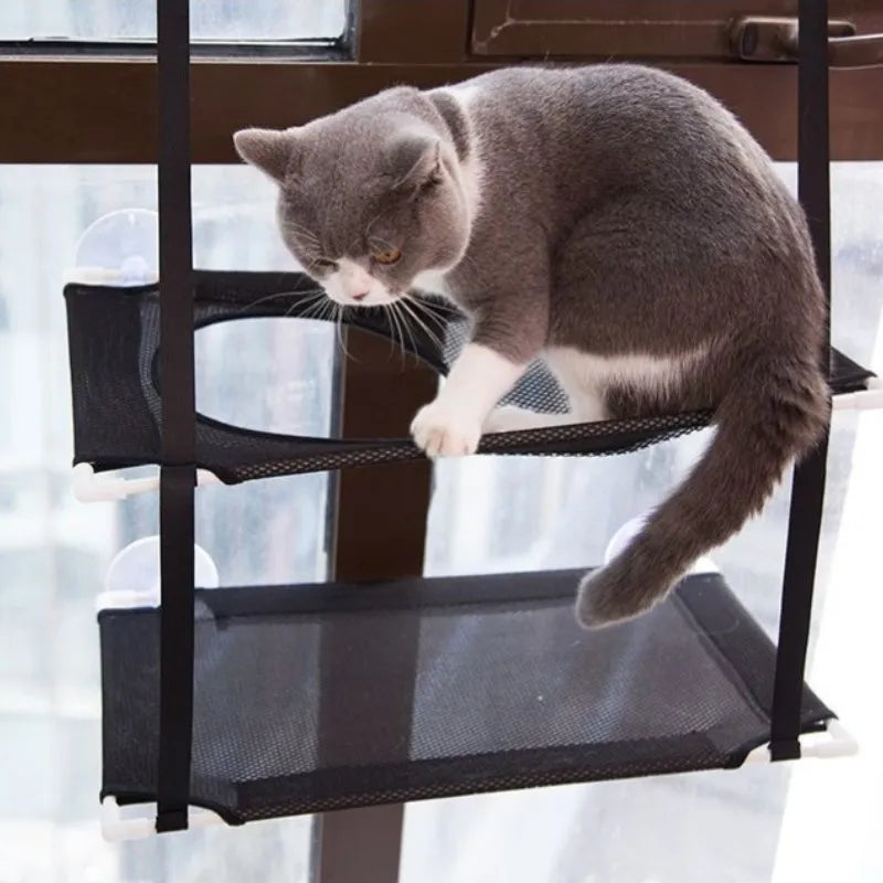 Cat Window Perch - Hammock Bed Hanging Mount Suction Cup